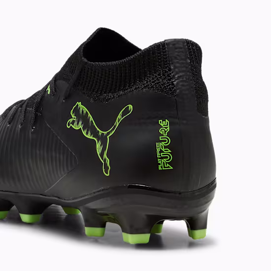 10861302 c Scarpa calcio FUTURE 8 PRO FG/AG Black Green JUNIOR