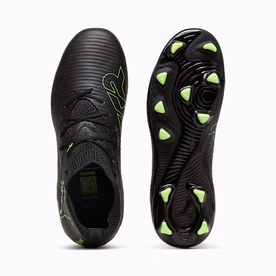 10861302 d Scarpa calcio FUTURE 8 PRO FG/AG Black Green JUNIOR