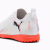 10862601 c Scarpa calcio FUTURE 8 PLAY TT PUMA White Glowing Red Junior