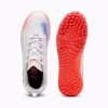 10862601 d Scarpa calcio FUTURE 8 PLAY TT PUMA White Glowing Red Junior