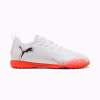 10862601 Scarpa calcio FUTURE 8 PLAY TT PUMA White Glowing Red Junior