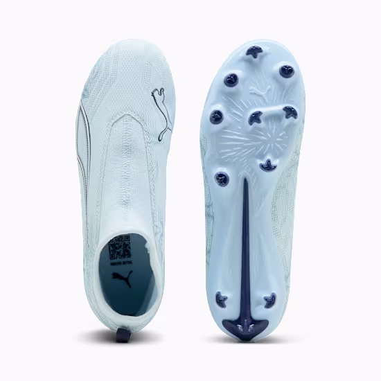 Scarpa calcio ULTRA 6 MATCH LL FG/AG PUMA JUNIOR Icy Blue Jewel