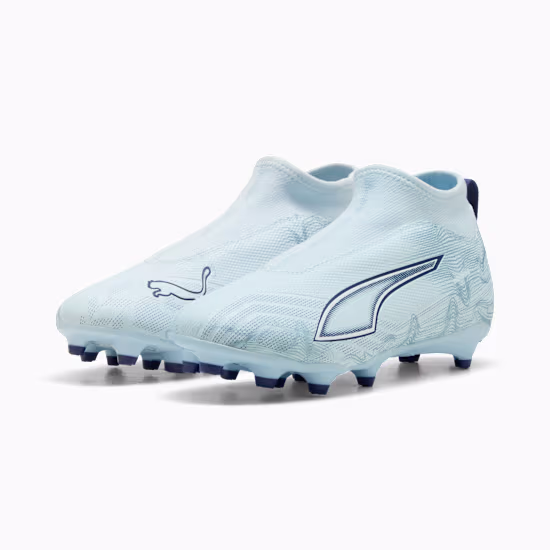 Scarpa calcio ULTRA 6 MATCH LL FG/AG PUMA JUNIOR Icy Blue Jewel