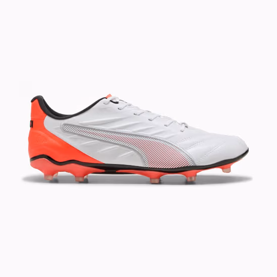 10882801 SCARPE calcio PUMA KING PRO FG/AG Bianche