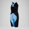 Fastskin LZR Ignite Kneeskin Junior Nero/Blu Picton