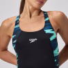 1347016009 g Costume donna Hyper Boom Splice Muscleback SPEEDO Black Dark Teal