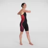 13888687-1274972938773508 Fastskin LZR Intent Openback Kneeskin Donna BLACK/RED