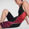13888687-1294972938196857 Fastskin LZR Intent Openback Kneeskin Donna BLACK/RED
