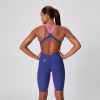 15859003 b Fastskin LZR Pure Valor 2.0 Openback Kneeskin Donna Navy Purple