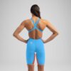 Fastskin LZR Pure Valor 2.0 Openback Kneeskin Donna Blu/Rosso