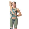 Fastskin LZR Pure Valor 2.0 Closedback Kneeskin Donna Country Green