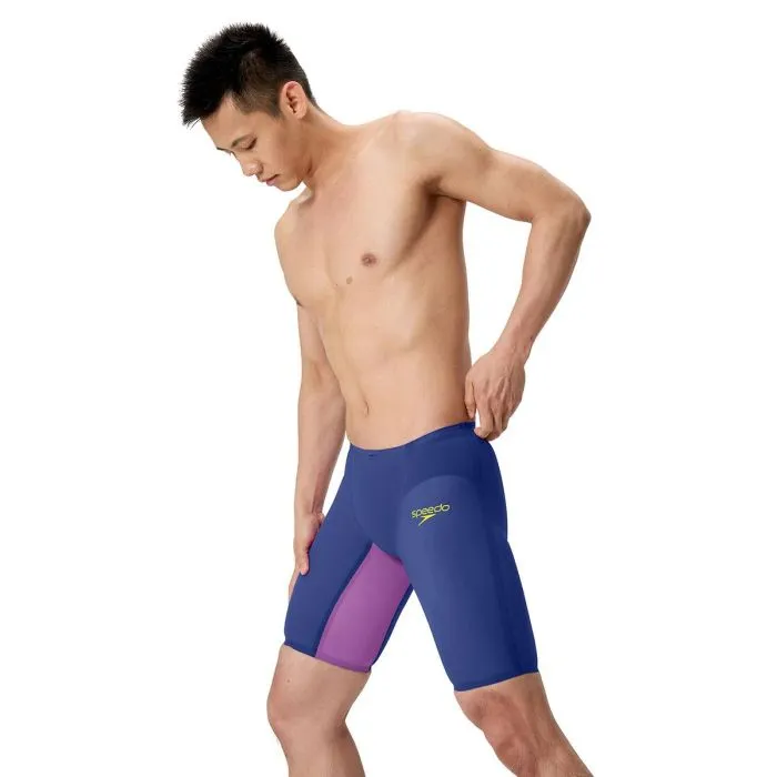 15861003 Men's Fastskin LZR Pure Valor 2.0 Jammer Navy_Purple _ Speedo UK B SPEEDO Fastskin LZR Pure Valor 2.0 Jammer Navy Purple
