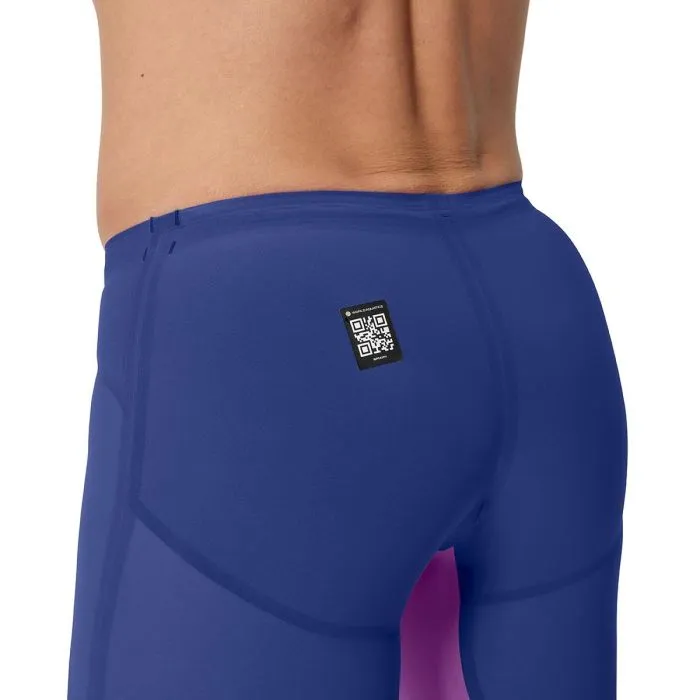 15861003 Men's Fastskin LZR Pure Valor 2.0 Jammer Navy_Purple _ Speedo UK E SPEEDO Fastskin LZR Pure Valor 2.0 Jammer Navy Purple