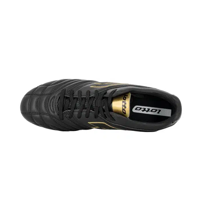 2146021UQ_2 Scarpa calcio STADIO 300 III FG LOTTO Nero Platino