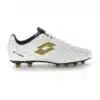 214602_6WX-01 Scarpa calcio STADIO 300 III FG LOTTO Bianco Platino