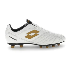 Scarpa calcio STADIO 300 III FG LOTTO Bianco Platino