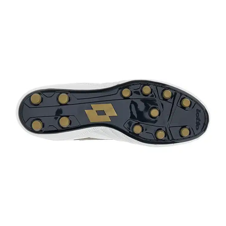 214602_6WX-26 Scarpa calcio STADIO 300 III FG LOTTO Bianco Platino