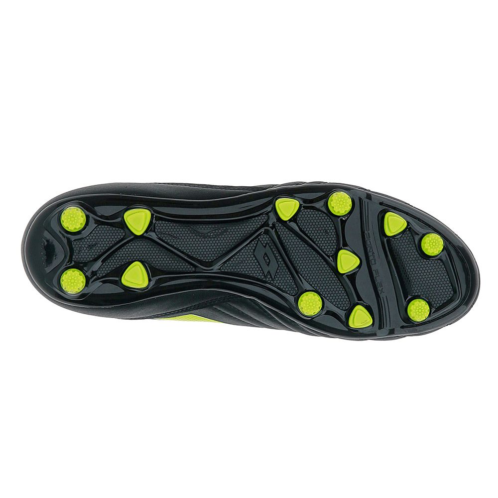 2195451T4 B Scarpa calcio STADIO 705 FG LOTTO Nero Giallo