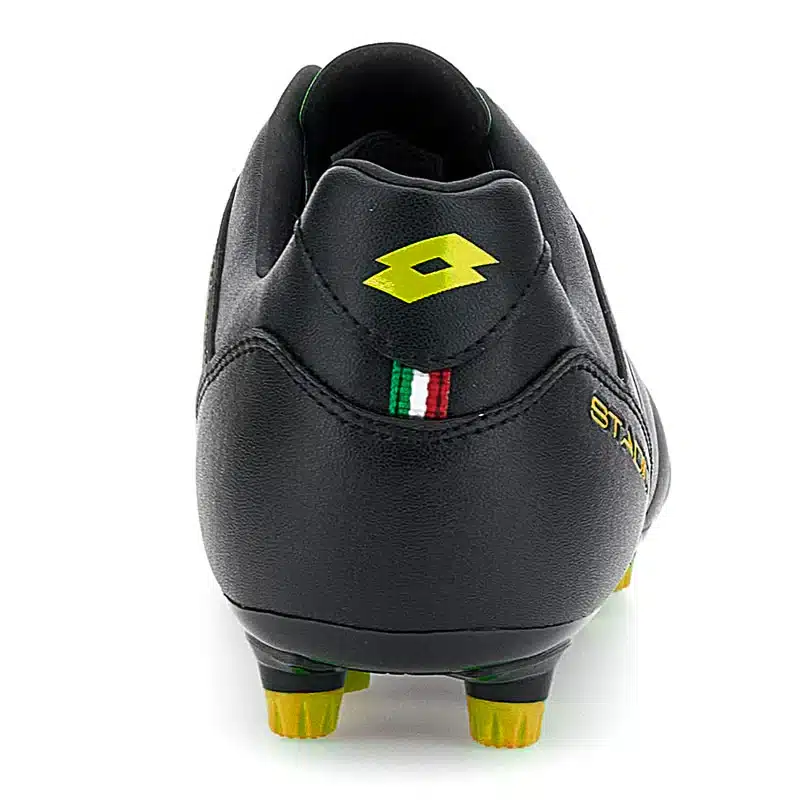 2195451T4 C Scarpa calcio STADIO 705 FG LOTTO Nero Giallo