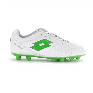 Scarpa calcio STADIO 705 FG LOTTO Bianca Verde