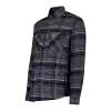 Camicia uomo manica lunga a quadri CMP Titanio