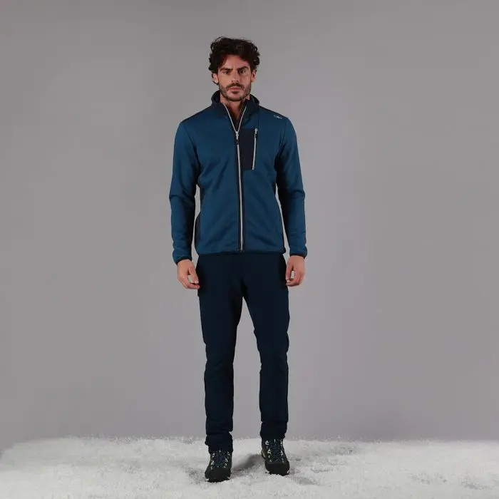 32T2907_N950_1_3 Pantaloni uomo UNLIMITECH stretch CMP Blue