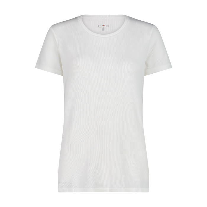 T-Shirt in piquet Donna CMP Bianca