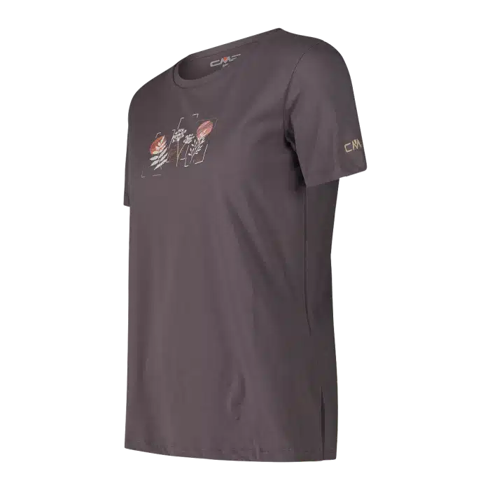 33F7766_Q955_C_FOT_ECO_2 T-Shirt Donna Cotone Biologico CMP Terra