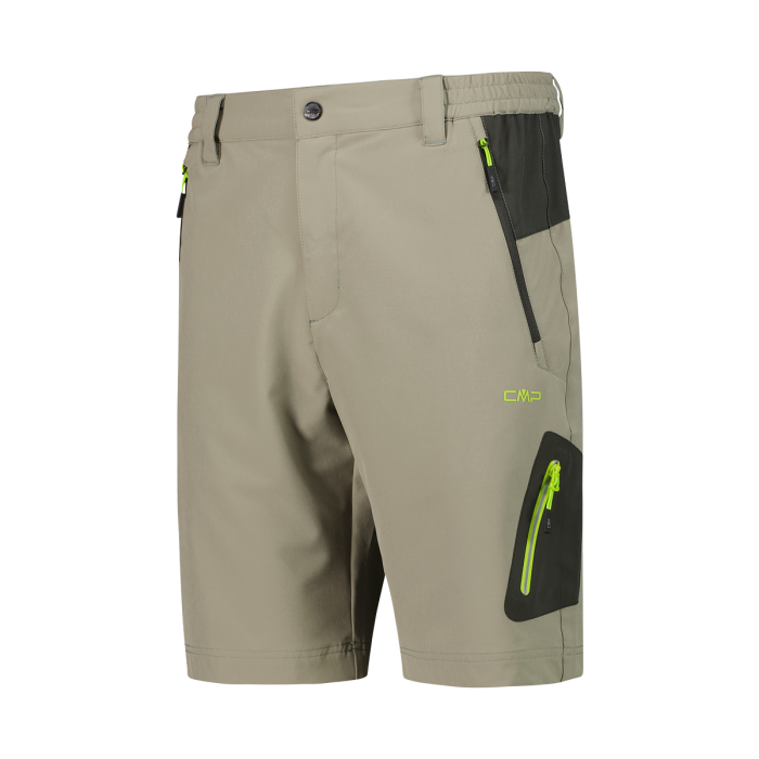 Bermuda 4 way stretch Uomo CMP Sage Pine