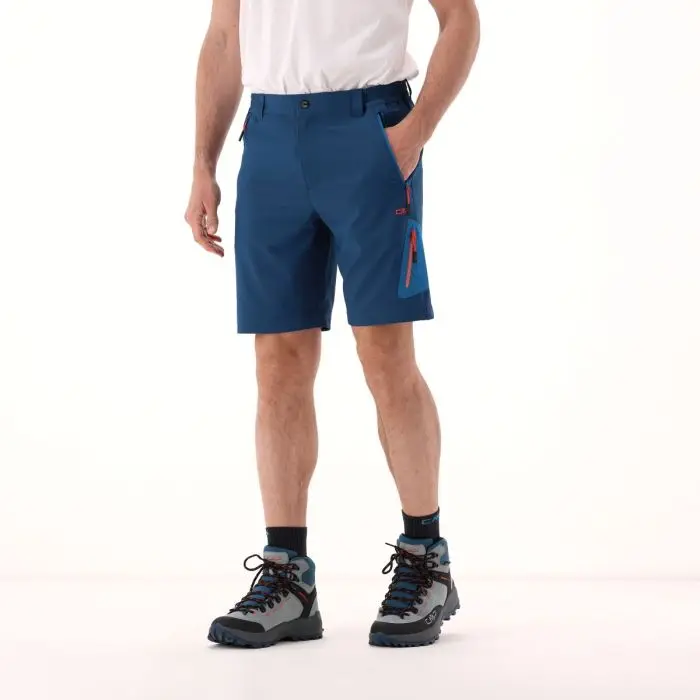 Bermuda 4 way stretch Uomo CMP Ocean