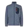 34H2607_02LS_A_FOT_ECO Pile da uomo knit-tech Jacquard CMP Zaffiro