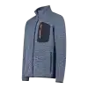 34H2607_02LS_C_FOT_ECO Pile da uomo knit-tech Jacquard CMP Zaffiro