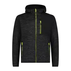 Pile Uomo knit-tech jacquard CMP Nero