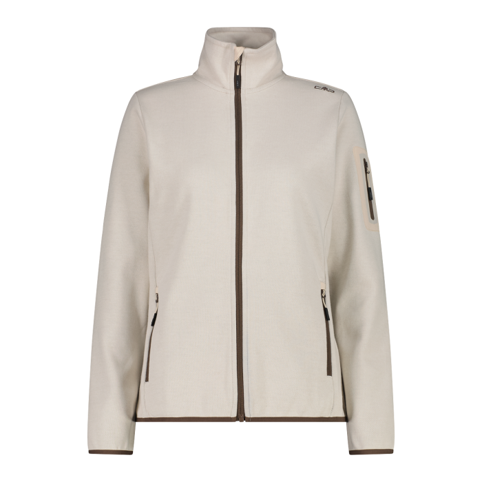 Pile Knit Tech da Donna CMP Cream-Off White