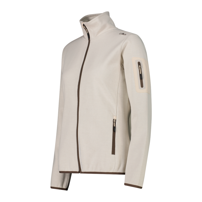 Pile Knit Tech da Donna CMP Cream-Off White
