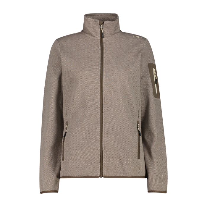 Pile Knit Tech da Donna CMP Toffee-Cream