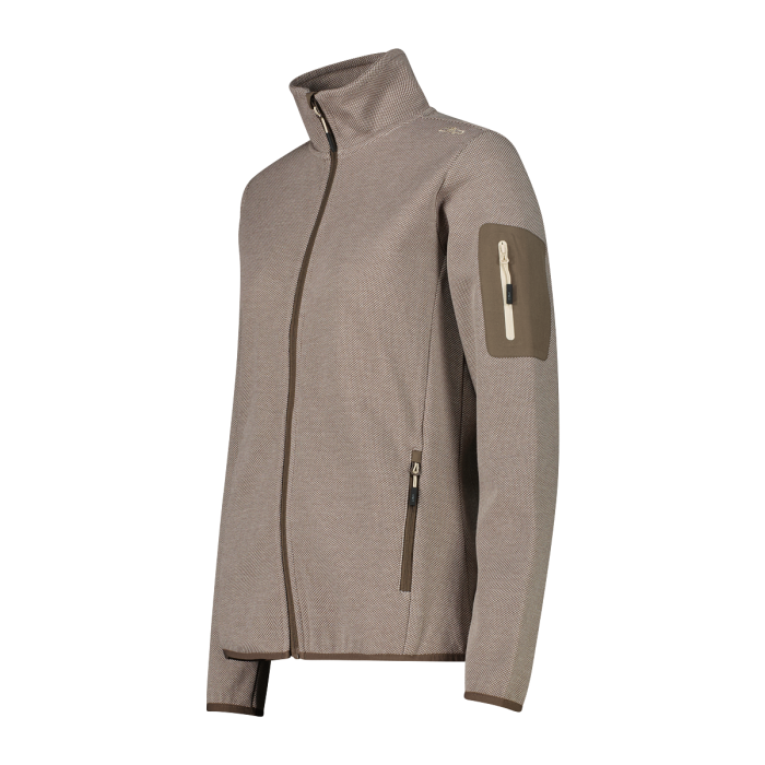 Pile Knit Tech da Donna CMP Toffee-Cream