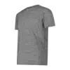 T-shirt in light melange stretch da uomo CMP Antracite