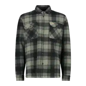 Camicia uomo manica lunga in pile CMP Sage