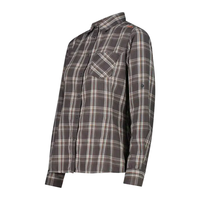 34S5696_51ZT_C_FOT_ECO Camicia Donna Shirt CMP Terra Salmone