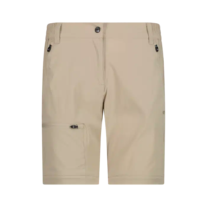 34T5016_P605_D_FOT_ECO Pantaloni zip off con tasconi laterali Donna CMP Sabbia