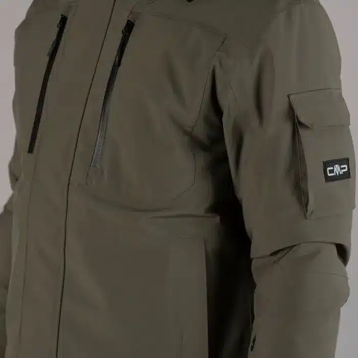 Giacca Uomo in mechanical stretch CMP Olive