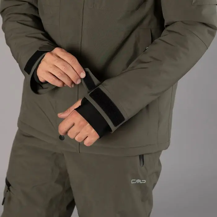 Giacca Uomo in mechanical stretch CMP Olive