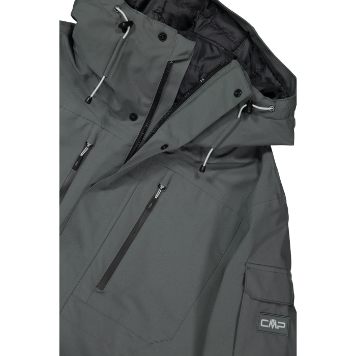34W3917_U862_H_FOT_ECO Giacca Uomo in mechanical stretch CMP Grey