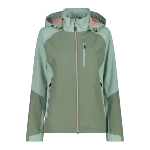 Giacca impermeabile donna in ripstop CMP Salvia