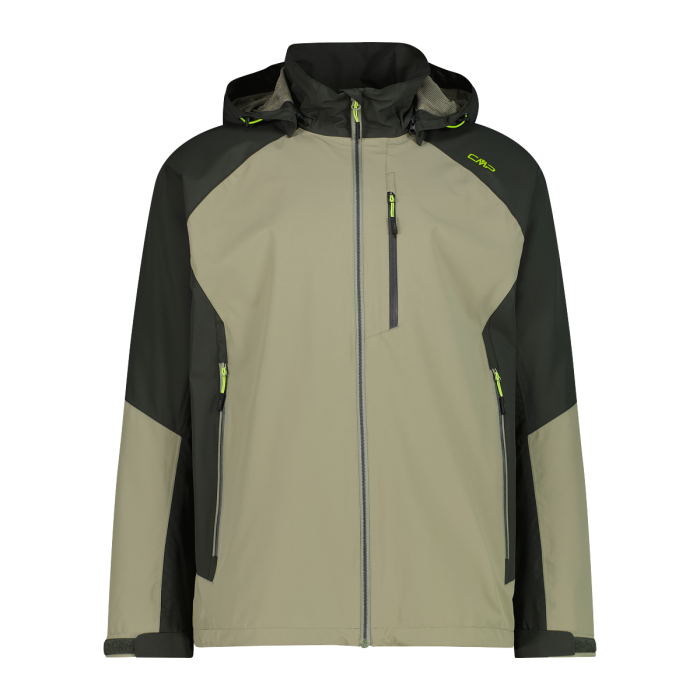 Giacca Uomo impermeabile in ripstop CMP Sage-Pine