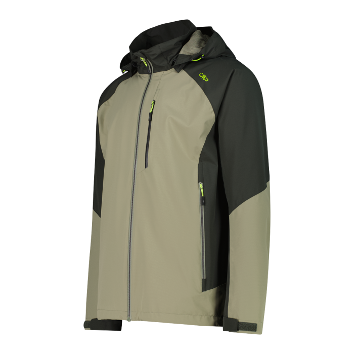 Giacca Uomo impermeabile in ripstop CMP Sage-Pine