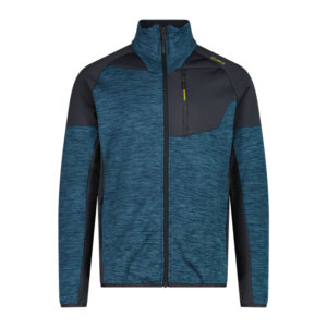 Pile Uomo Grid Tech con zip CMP Nilo Mel