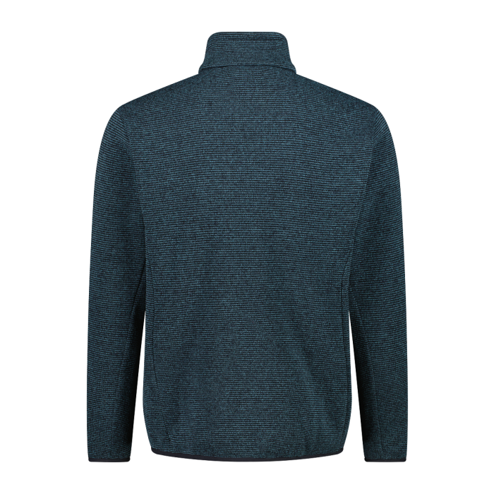 Giacca in Pile Uomo con zip knit-tech CMP Nilo-Antracite