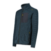 Giacca in Pile Uomo con zip knit-tech CMP Nilo-Antracite